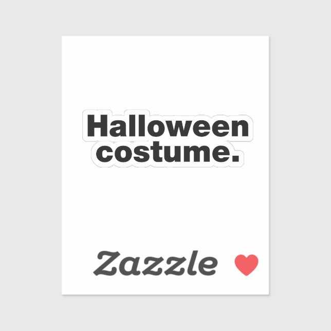 Halloween costume (Sheet)