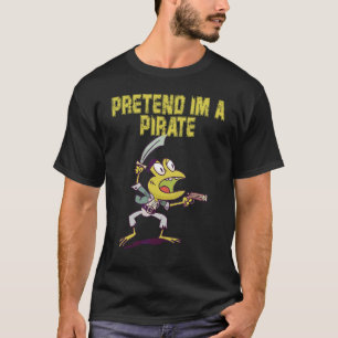 Halloween Costume As If I Were A Pirate 4 T-Shirt