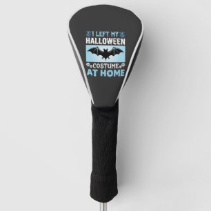 Halloween Costume At Home Funny Bat Design Golf Head Cover