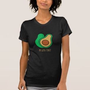 Halloween costume Avocado funny couples matching  T-Shirt