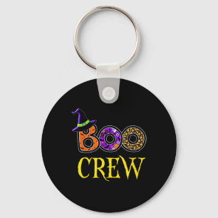 Halloween Costume Boo Crew Key Ring