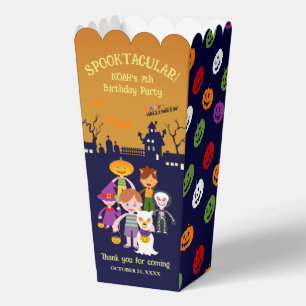 Halloween Costume Boy Birthday Party Favour Box