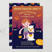 Halloween Costume Boy Birthday Party 