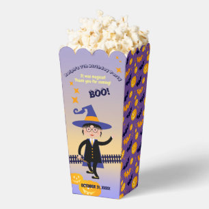 Halloween Costume Boy Wizard Birthday Party Favour Box