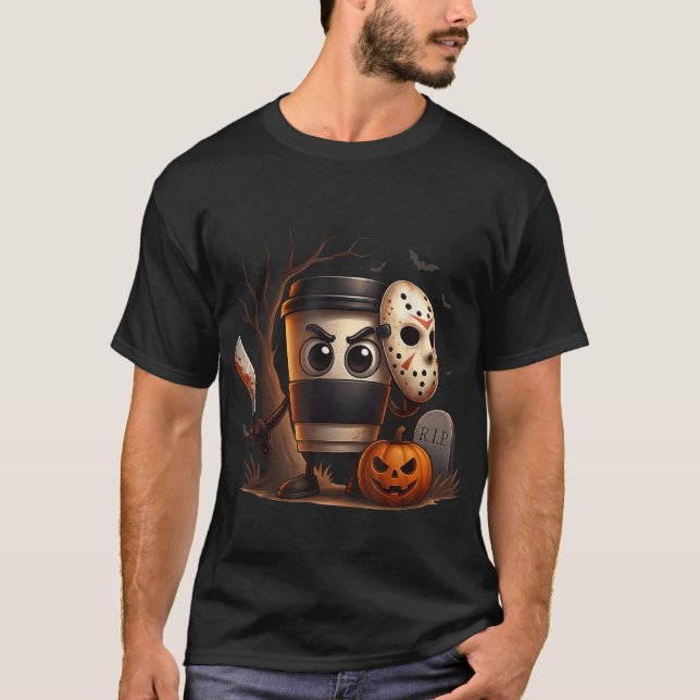 Halloween Costume Cappuccino Assassino Kids Boys T-Shirt (Front)