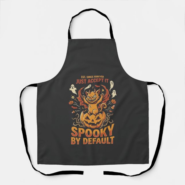 Halloween Costume Chaos Apron (Front)