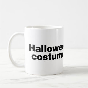 Halloween costume coffee mug