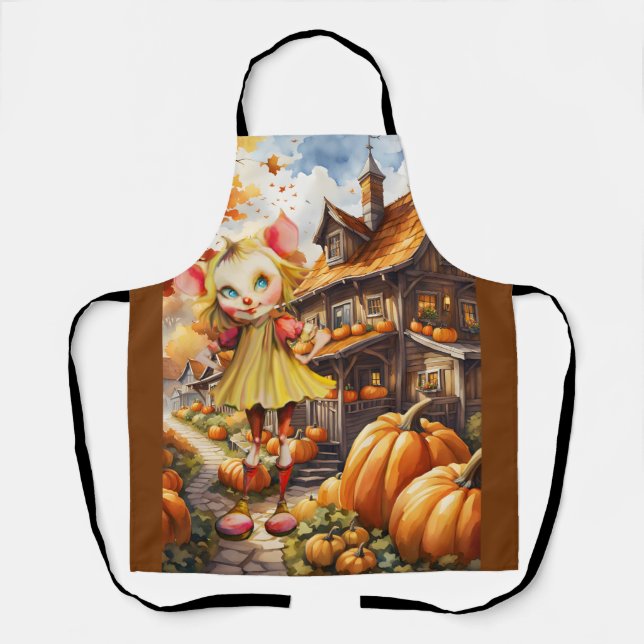 Halloween Costume Considerations Apron (Front)