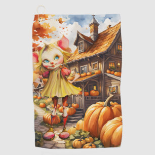Halloween Costume Considerations Golf Towel