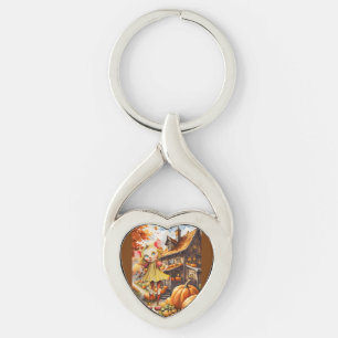 Halloween Costume Considerations Key Ring