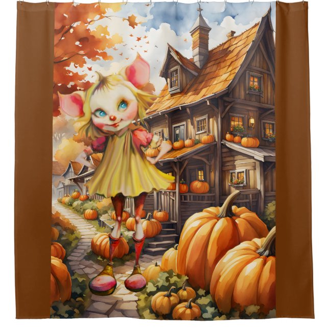 Halloween Costume Considerations Shower Curtain (Front)