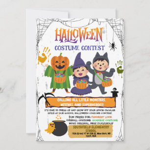 Halloween Costume Contest Invitation