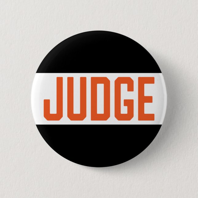 Halloween Costume Contest Judge Badge (Front)