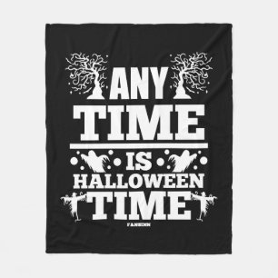 Halloween costume               fleece blanket