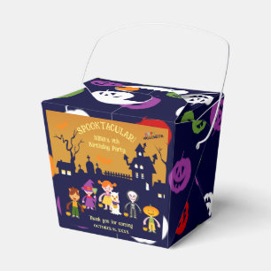 Halloween Costume Girl Birthday Party Favour Box