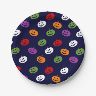 Halloween Costume Girl Birthday Party Paper Plate
