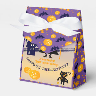 Halloween Costume Girl Witch Birthday Party Favour Box