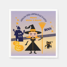 Halloween Costume Girl Witch Birthday Party