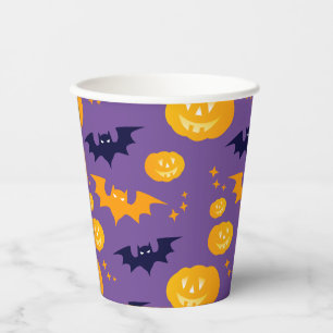 Halloween Costume Girl Witch Birthday Party Paper Cups