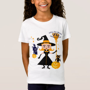Halloween Costume Girl Witch Birthday Party T-Shirt