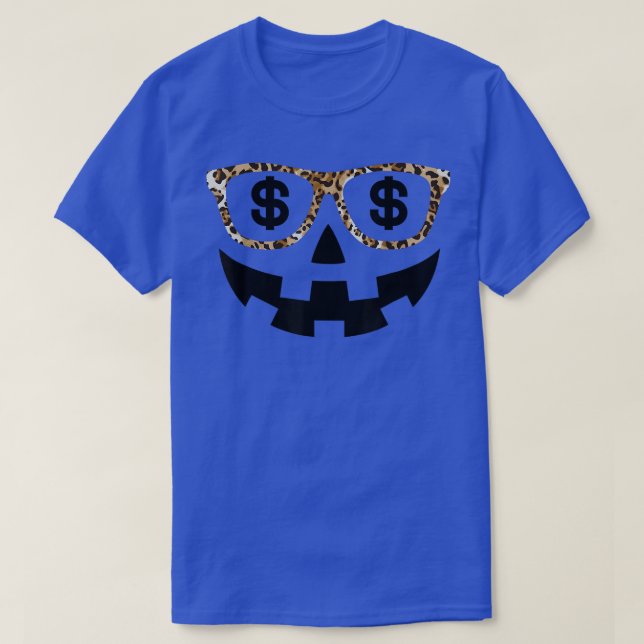 Halloween Costume Jack O Lantern Pumpkin Face Doll T-Shirt (Design Front)