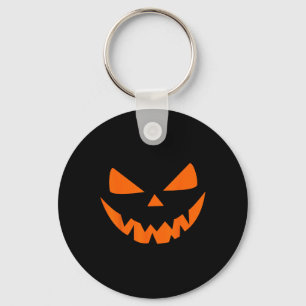Halloween Costume Jack O' Lantern Pumpkin Face Wom Key Ring