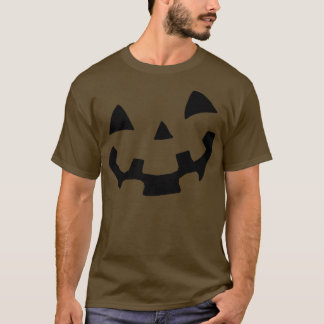 Halloween Costume Jack O' Lantern Pumpkin Face Wom T-Shirt
