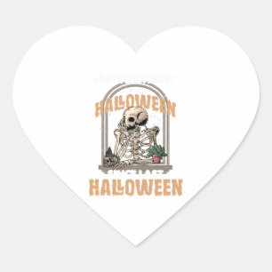 Halloween Costume Men Women Adult Funny Fun Heart Sticker