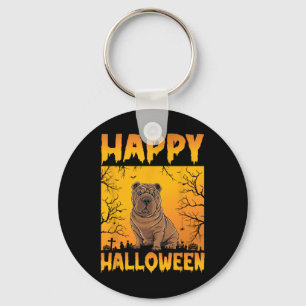Halloween Costume Men Women Kids Funny Shar Pei Do Key Ring