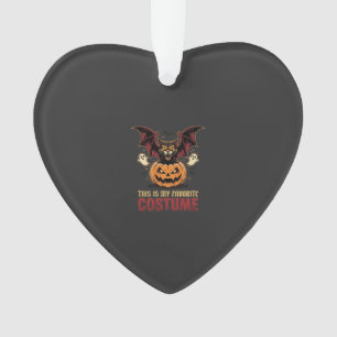 Halloween Costume Monster Pumpkin Gothic Vector De Ornament