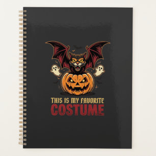 Halloween Costume Monster Pumpkin Gothic Vector De Planner