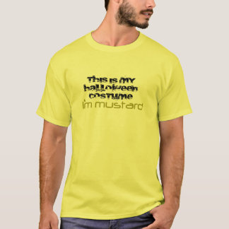Halloween Costume - Mustard T-Shirt