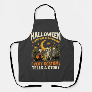 Halloween Costume Night Adventure Apron