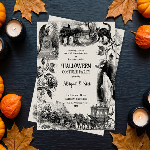 Halloween Costume Party Adults Invitation