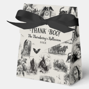 Halloween Costume Party Adults Thank You Favour Box