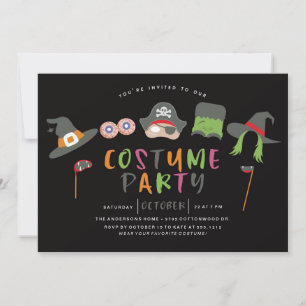 HALLOWEEN COSTUME PARTY INVITATION