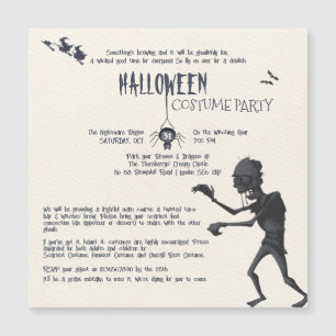 Halloween Costume Party Invitation