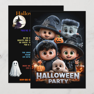Halloween Costume Party   Invitation