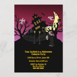 Halloween Costume Party Invitation