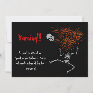 Halloween Costume Party Invitation