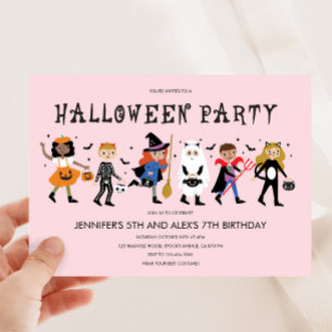 Halloween Costume Party Invitation