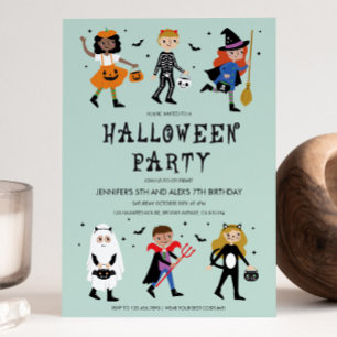 Halloween Costume Party Invitation