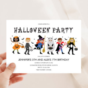 Halloween Costume Party Invitation