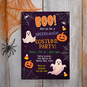 Halloween Costume Party Invitation