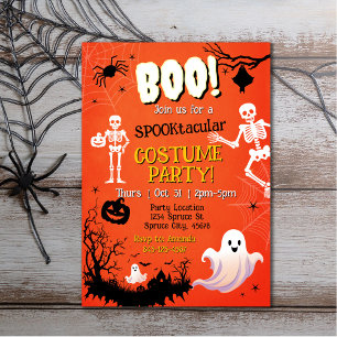 Halloween Costume Party Invitation