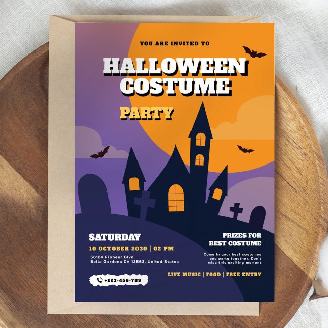 Halloween Costume Party Invitation (Creator Uploaded)
