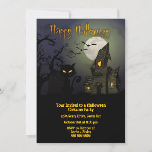 Halloween Costume Party Invitation