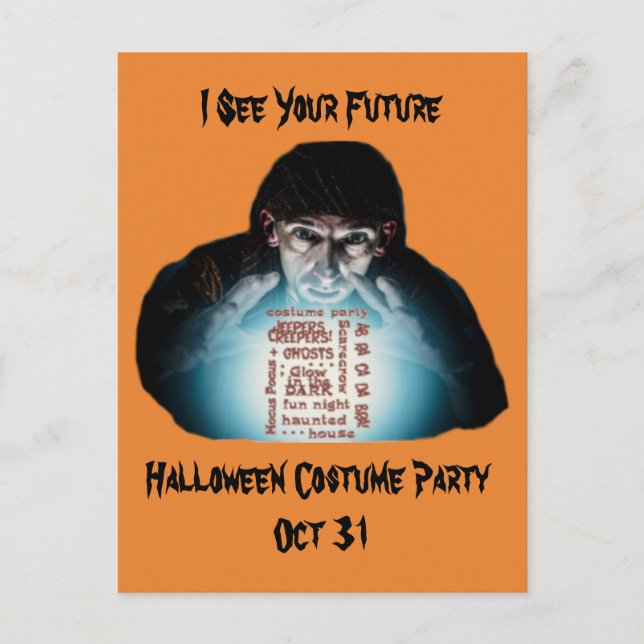 Halloween Costume Party Invitation Oct 31 (Front)
