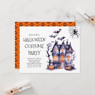 Halloween Costume Party Invitation   Spooky 