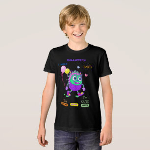 Halloween Costume Party Monsters spooky fun Dance Tri-Blend Shirt